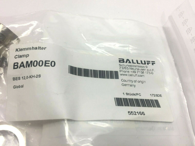 Balluff BES 12,0-KH-2S Proximity Sensor Mounts w/ Positive Stops BAM00E0 - Maverick Industrial Sales