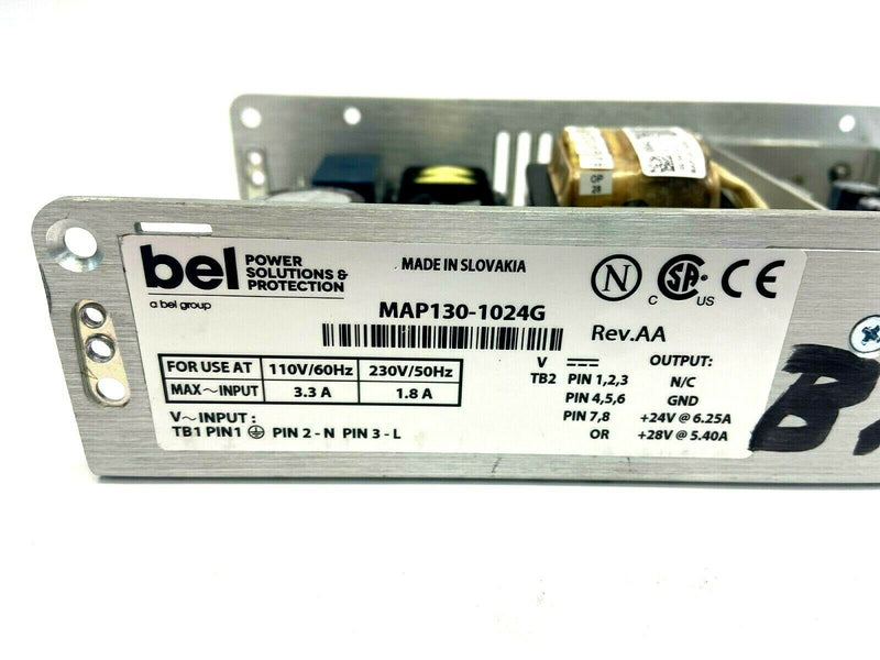 Bel MAP130-1024G Rev AA Power Supply - Maverick Industrial Sales