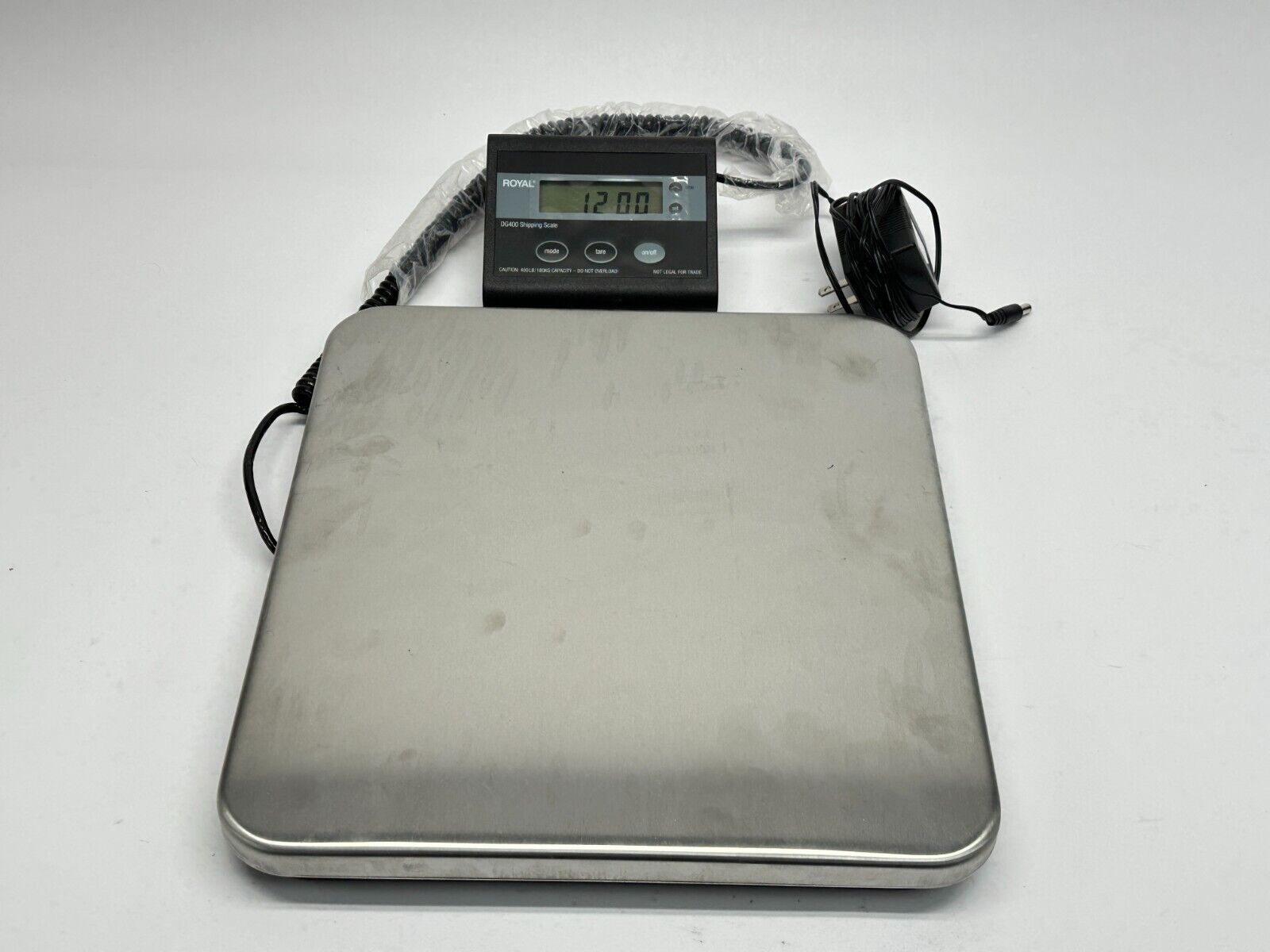 Royal DG400 Shipping Scale 400lb/180kg Capacity 0.1lb/0.05kg Accuracy - Maverick Industrial Sales