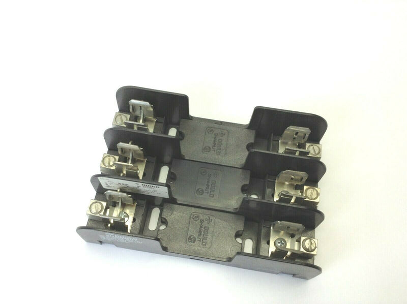 Lot of 2 Gould Shawmut 60605R 600V 60A Class R Fuse Holders and 1 60606R Holder - Maverick Industrial Sales