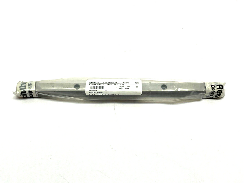 Bosch Rexroth R160510431 Linear Guide Ball Rail KSA-015-SNS-N-MA-AK - Maverick Industrial Sales