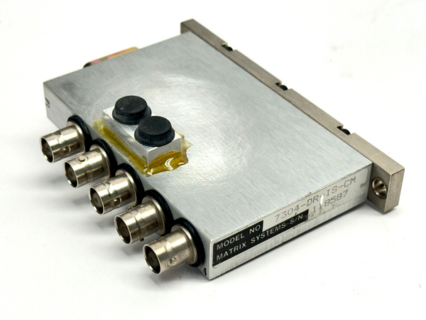 Matrix Systems 7304-DR-IS-CM Coaxial Relay Module 7000 Series Options DR IS CM - Maverick Industrial Sales