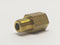 Parker 4-4 RA-B Brass Reducing Adapter 1/4 MNPT to 1/4 FNPT - Maverick Industrial Sales