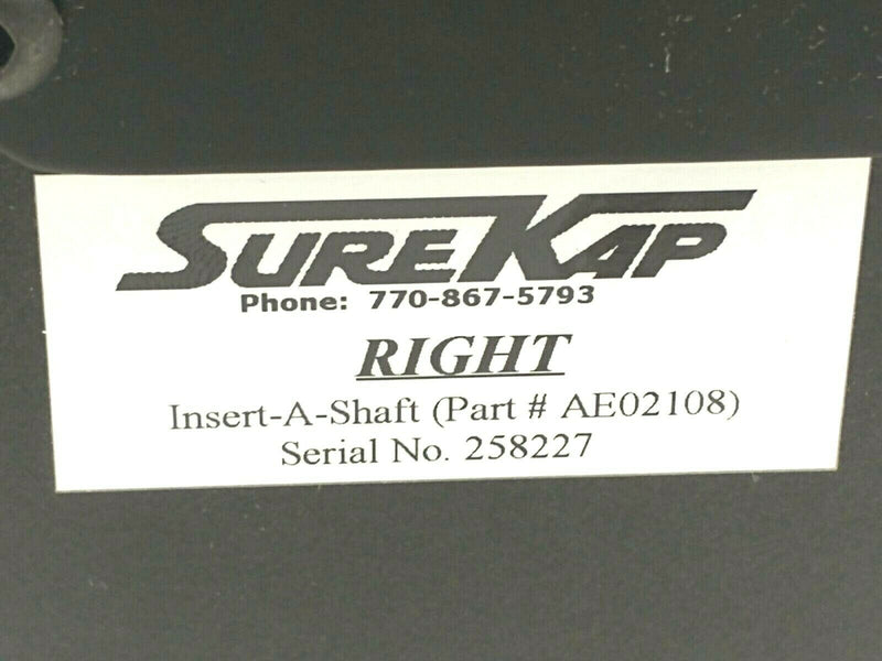 SureKap AE02108 Insert-A-Shaft Gearbox RIGHT 3/4" Bore - Maverick Industrial Sales