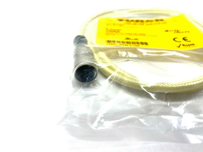 Turck Eurofast Cable Cordset UX00820 Straight Female to Male Aramid Over-Braid - Maverick Industrial Sales