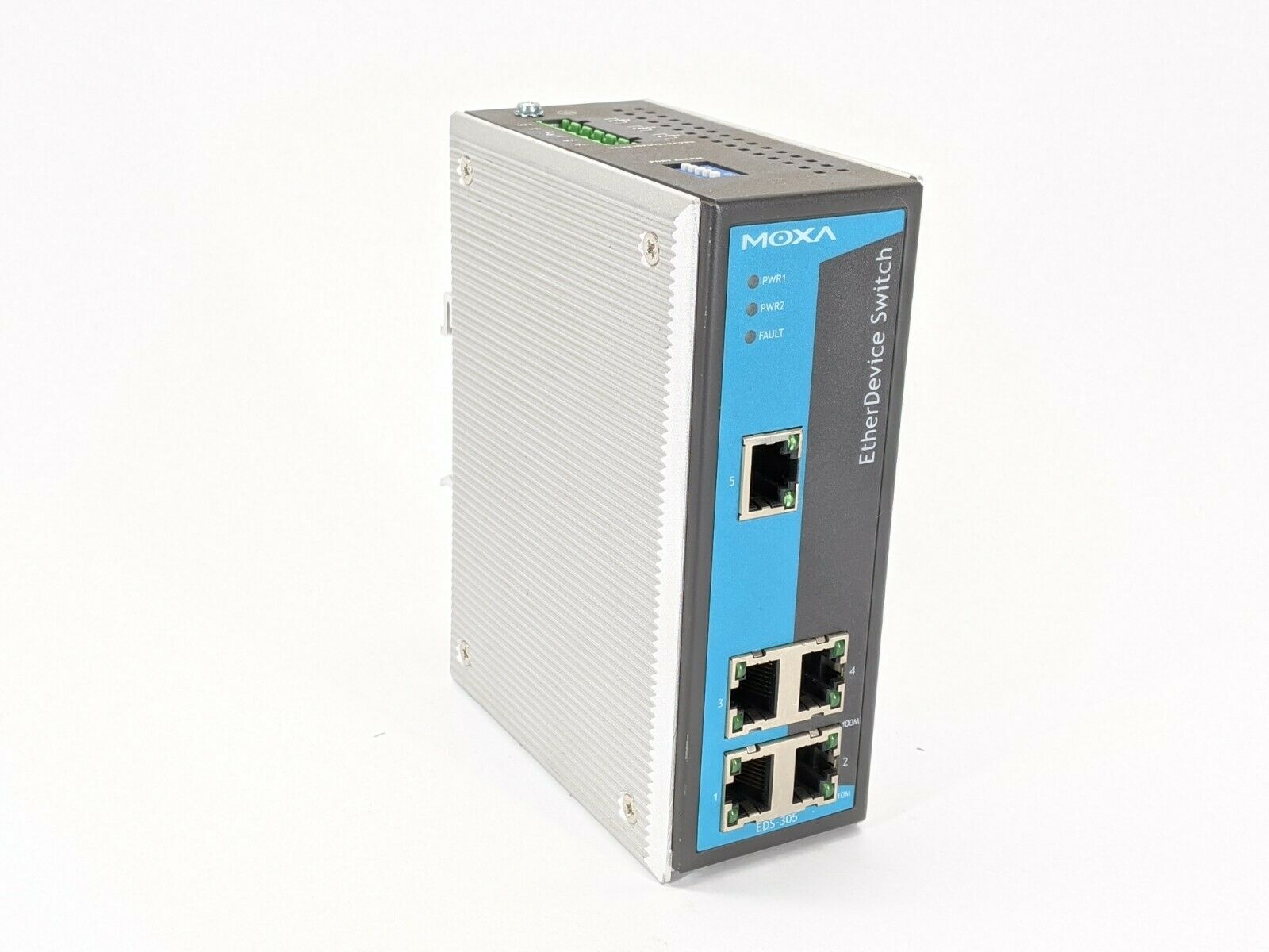 Moxa EDS-305 Rev 1.0 Etherdevice Ethernet Switch - Maverick Industrial Sales