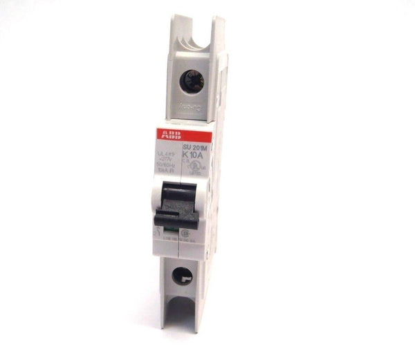 ABB SU201M-K10 Mini Circuit Breaker Trip Curve K UL489 50/60Hz 10A - Maverick Industrial Sales