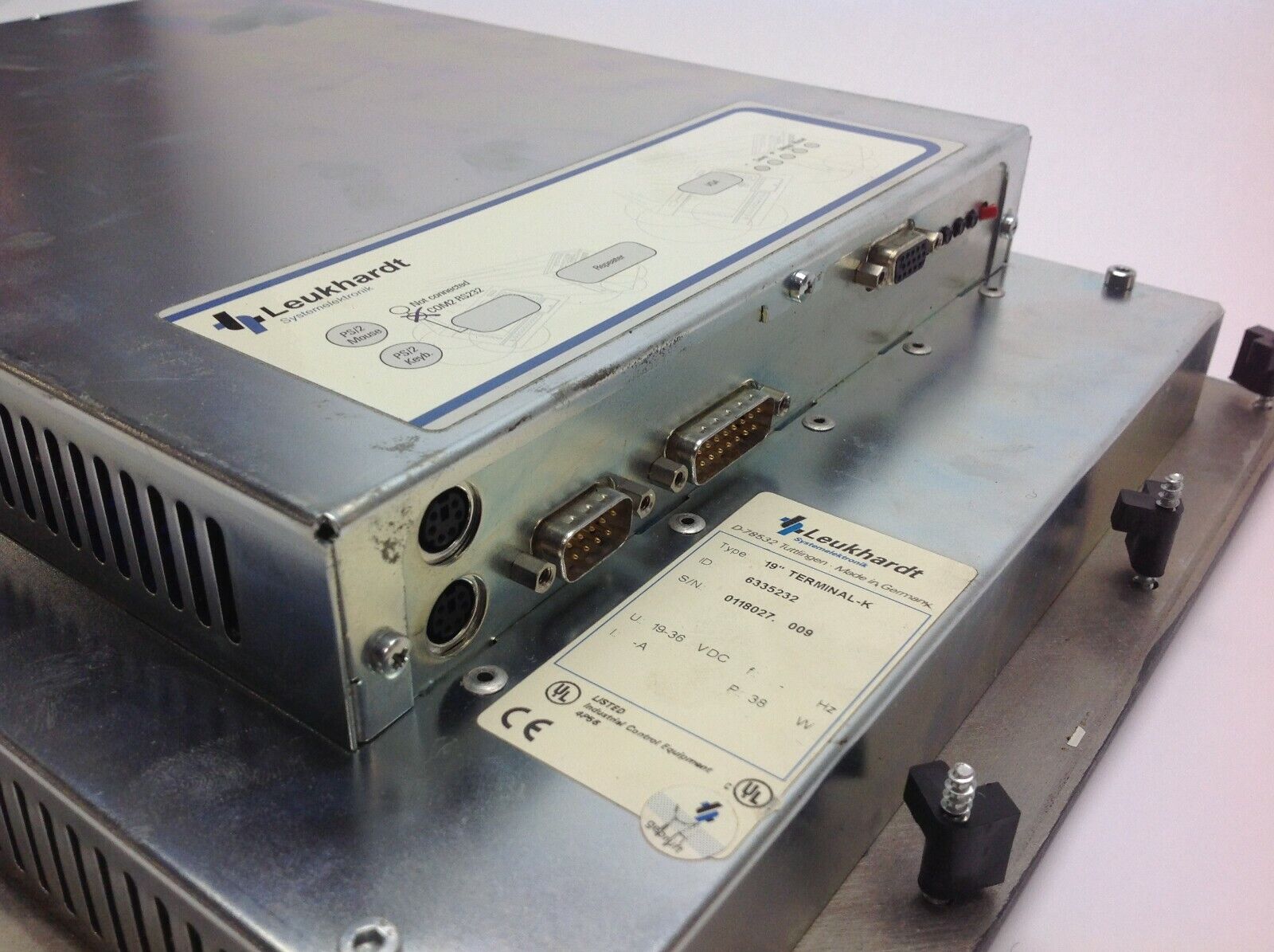 Leukhardt 6335232 Terminal-K VGA Interface Panel - Maverick Industrial Sales