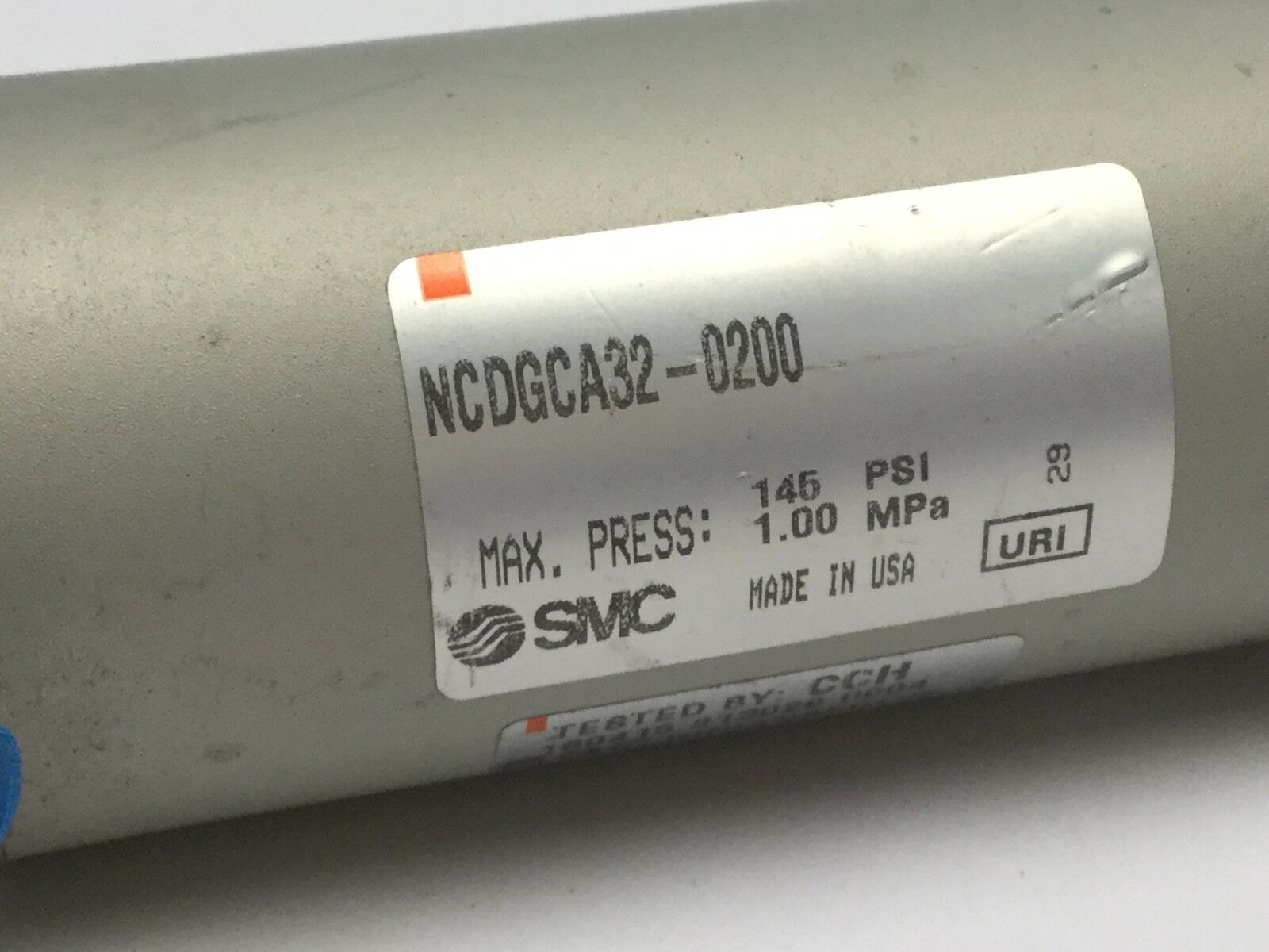 SMC NCDGCA32-0200 Cylinder Max Press 145 PSI, 1.00 MPa - Maverick Industrial Sales