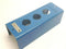 Allen Bradley Blue 3 PushButton Enclosure Box Topper 3-3/8" X 2-7/8" - Maverick Industrial Sales