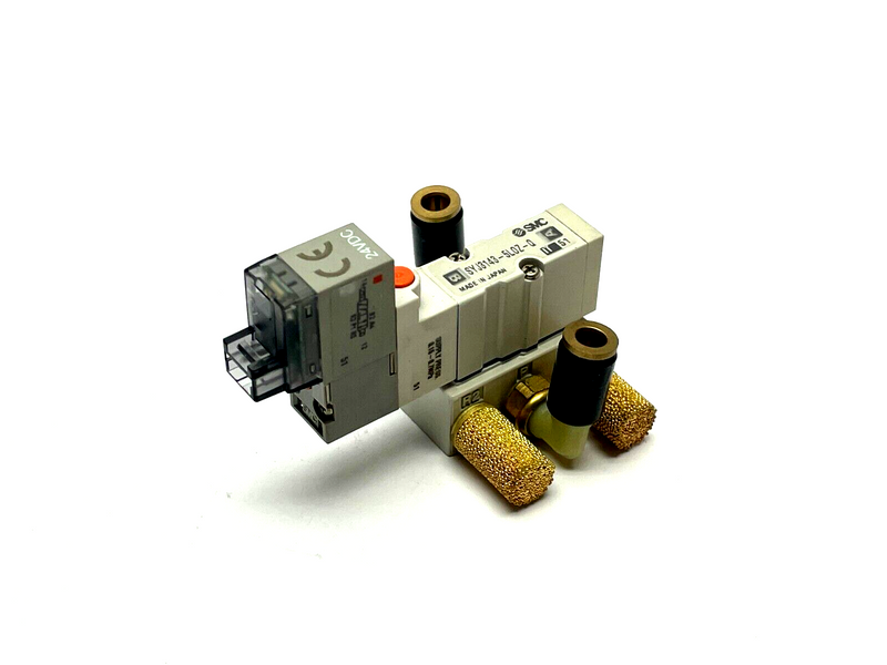 SMC SYJ3143-5LOZ-Q Solenoid Valve w/ Subplate - Maverick Industrial Sales