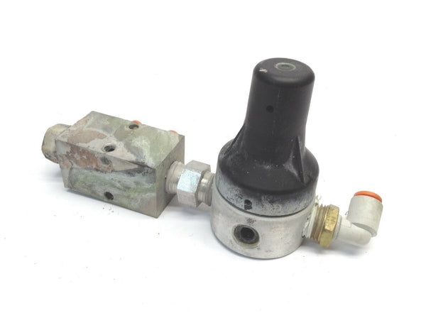 Norgren R14-200-R10A Pressure Regulator with Manifold - Maverick Industrial Sales