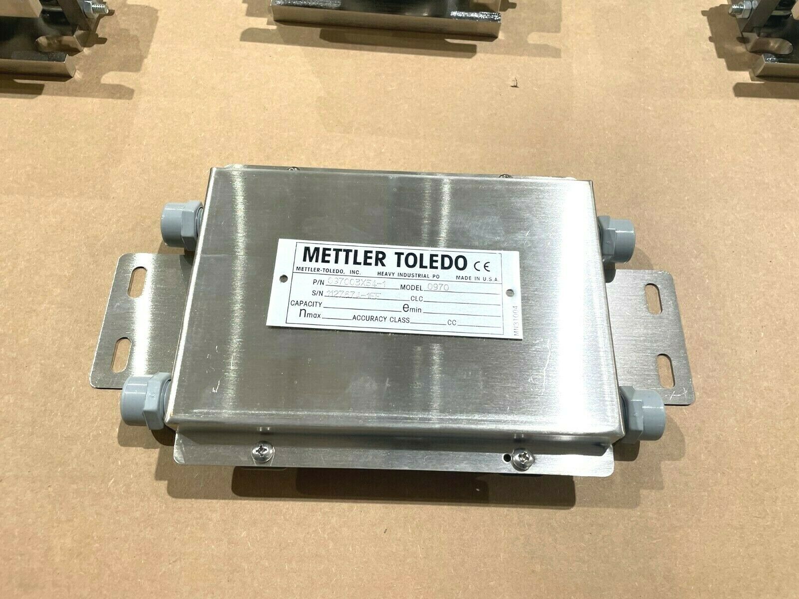 097003X54-1,TB600941-050 | Mettler Toledo 0970 Ringmount Ultra-Flat Weigh Modules, Low Profile Load Cells - New – Open box - Maverick Industrial Sales