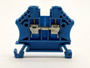 Morsettitalia 43408 BL Euro 2.5 Blue Terminal Block 5mm LOT OF 10 - Maverick Industrial Sales