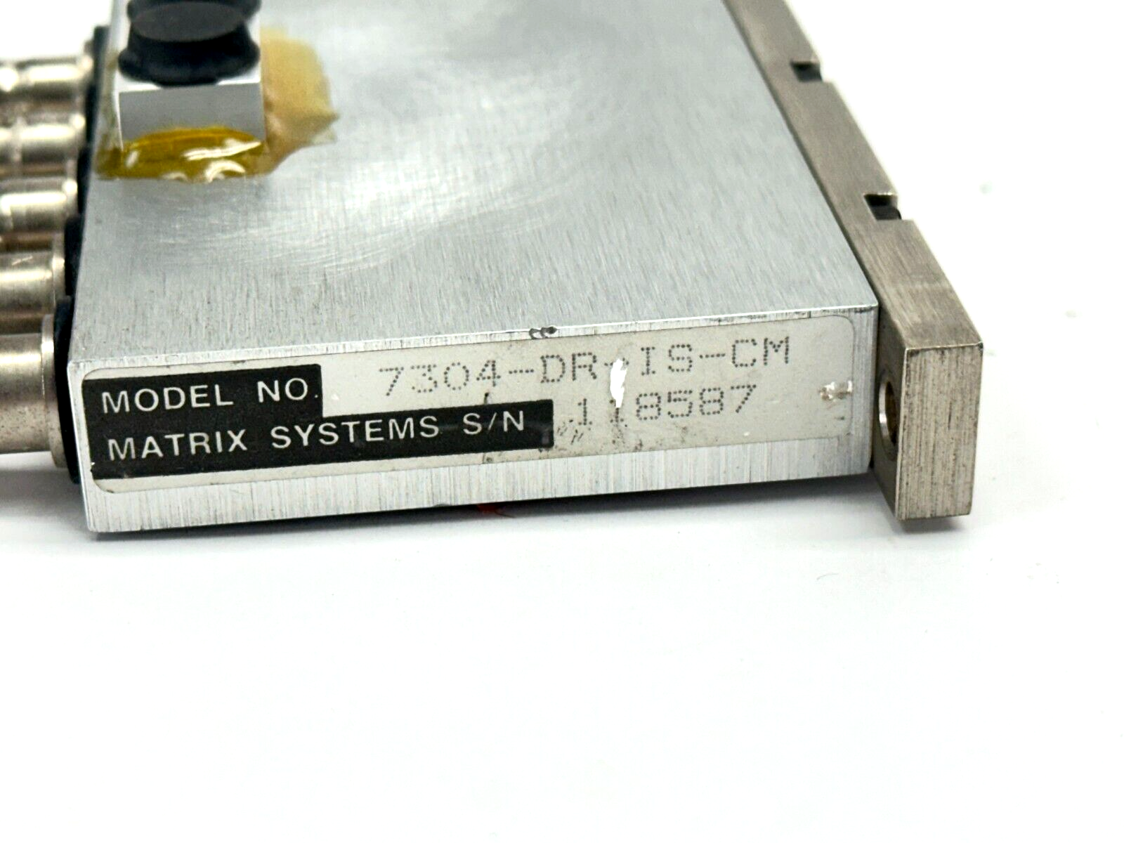 Matrix Systems 7304-DR-IS-CM Coaxial Relay Module 7000 Series Options DR IS CM - Maverick Industrial Sales