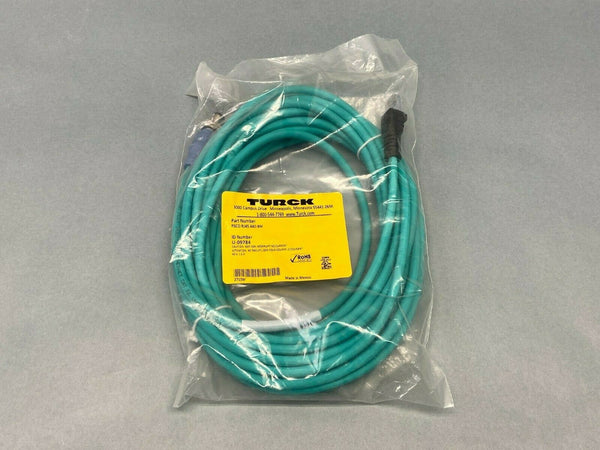 Turck RSCD RJ45 440-8M PLC Ethernet Cable Cordset U-09784 - Maverick Industrial Sales