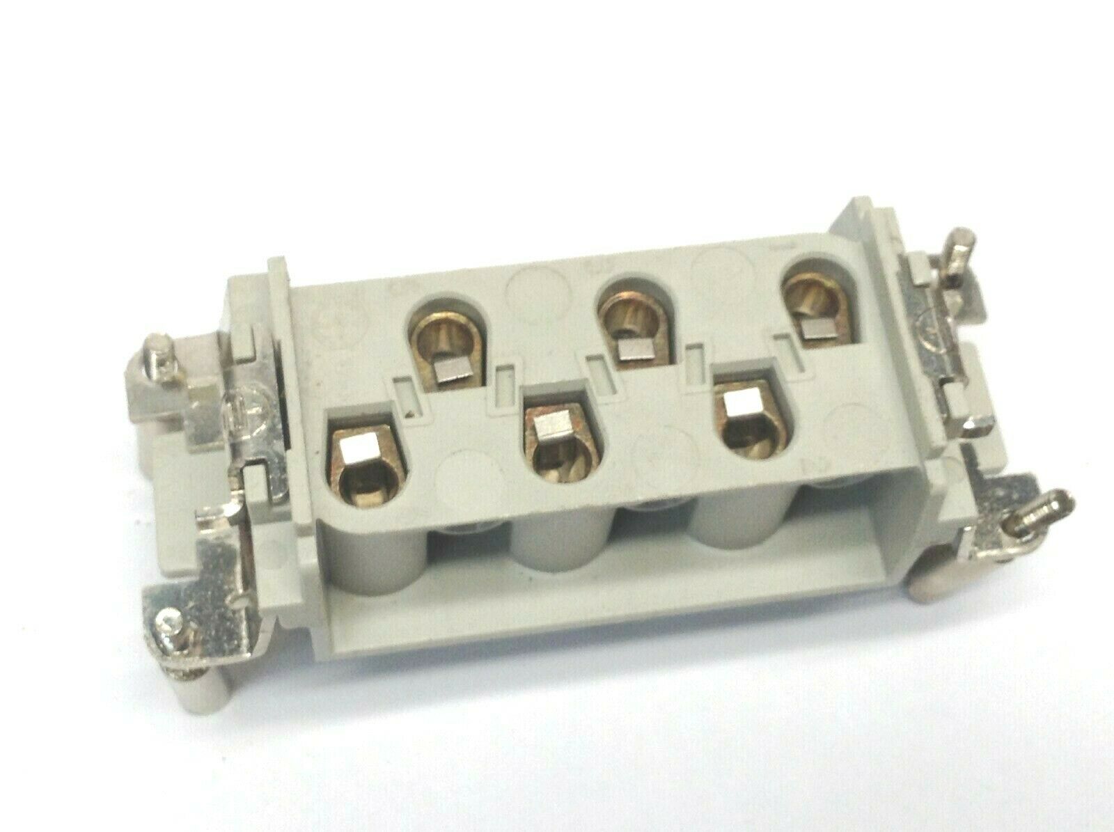 Lot of 2 Epic 10171000 H-BS 6 BS 35A 400V 6kV 3 Connector Insert - Maverick Industrial Sales