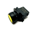 Allen Bradley 800FP-LF5 Momentary Pushbutton Yellow w/ 800F-N5Y Ser. A Lamp - Maverick Industrial Sales