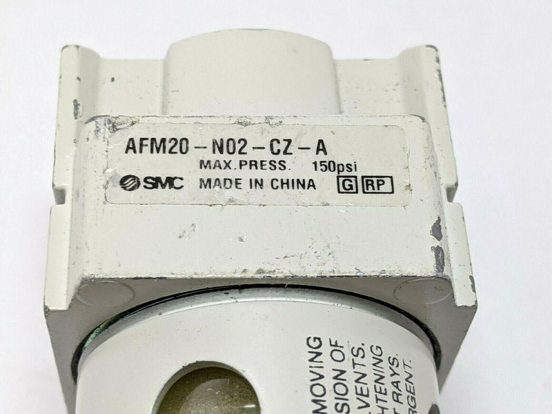 SMC AFM20-N02-CZ-A Coalescing Mist Separator w/ Bowl Guard 1/4" NPT - Maverick Industrial Sales