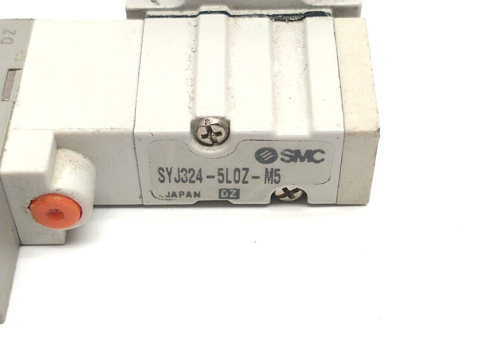 SMC SYJ324-5LOZ-M5 3-Port 2-Position Solenoid Valve M5 Base Mounted 24VDC - Maverick Industrial Sales