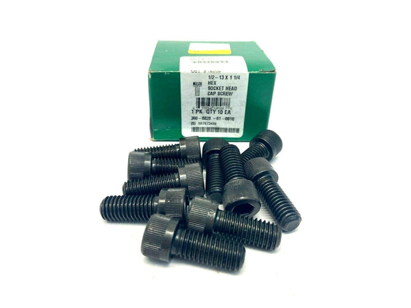 Decorah 360-0820-61-0010 Hex Socket Head Cap Screws 1/2"-13 x 1-1/4" BOX OF 10 - Maverick Industrial Sales