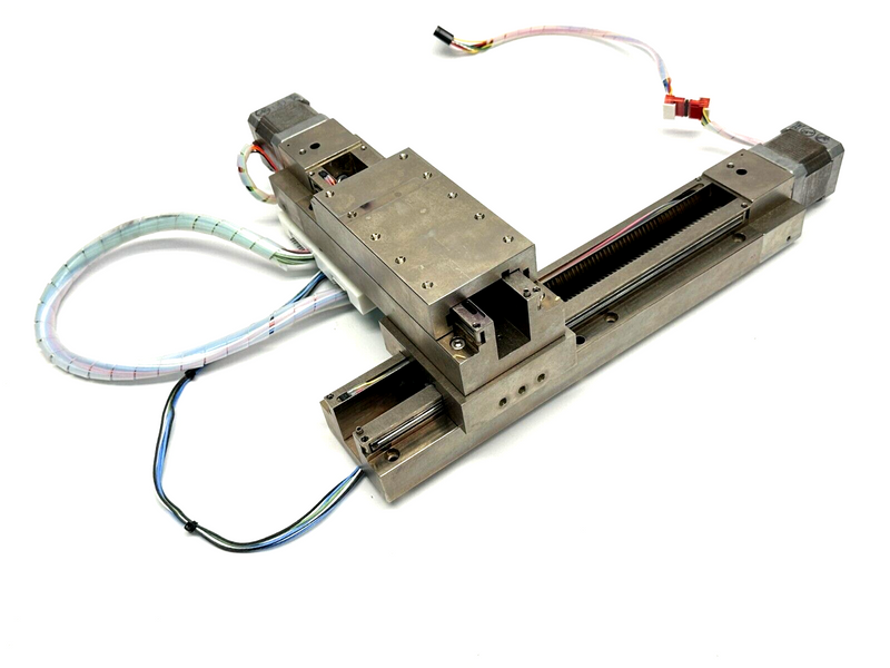 Dual X-Y Axis Linear Actuators 8.5" x 12.5" w/ Stepper Motors - Maverick Industrial Sales