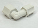 JACO 45-5-4-P-O Polypropylene Female Elbow 5/16 OD Tube x 1/4 FPT LOT OF 8 - Maverick Industrial Sales