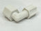 JACO 45-5-4-P-O Polypropylene Female Elbow 5/16 OD Tube x 1/4 FPT LOT OF 8 - Maverick Industrial Sales