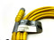 Remke 204A0120G Dual Key Micro-Link Plug Assembly, PVC Braided 4 Pole 12' - Maverick Industrial Sales