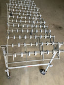 Nestaflex 175 Gravity Roller Flexible Accordian Conveyor Expandable - Maverick Industrial Sales