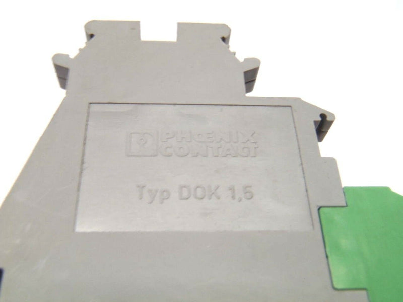 Lot of (8) Phoenix Contact TYP DOK 1,5 Sensor Actuator Terminal Block 300V / 15A - Maverick Industrial Sales