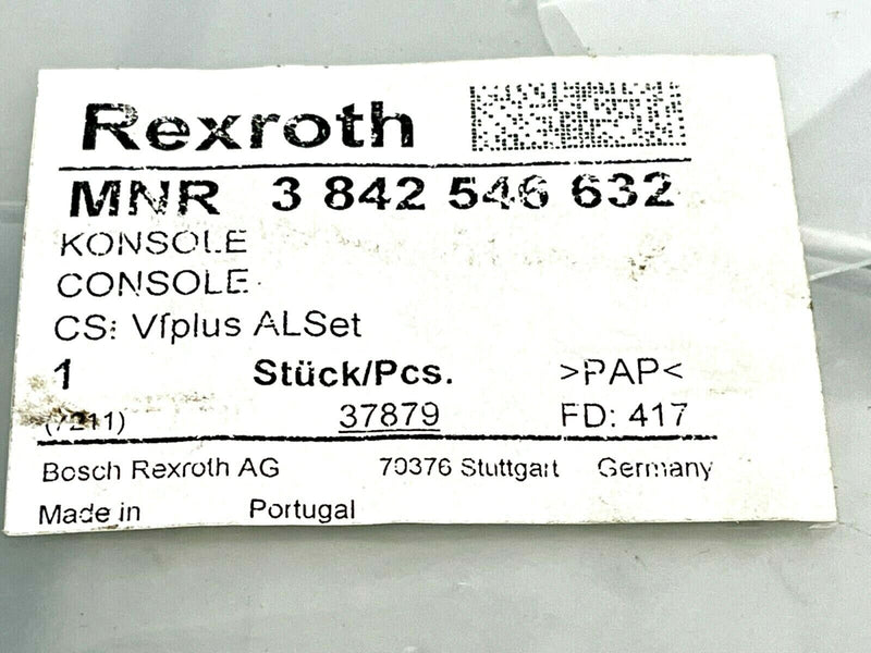 Bosch Rexroth 3842546632 VFPlus ALSet Bracket - Maverick Industrial Sales