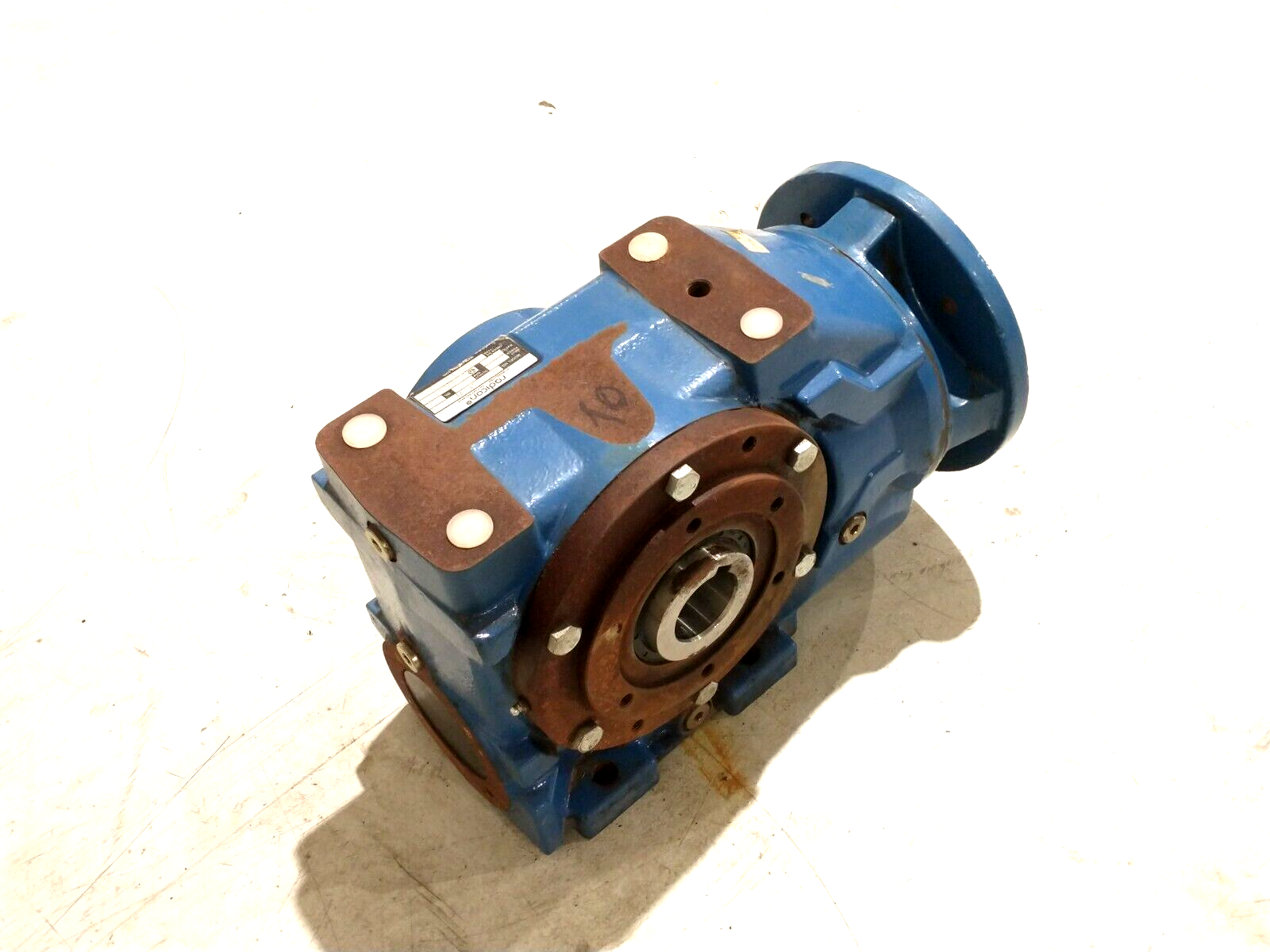 Radicon C072180.TAAT1 Helical Worm Gearbox Gear Reducer 80:1 BHQ6764-2 - Maverick Industrial Sales