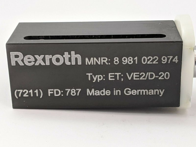 Bosch Rexroth 8981022974 Cushion Unit CS: ET; VE2/D20 - Maverick Industrial Sales