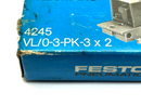 Festo VL/O-3-PK-3X2 Pneumatic Valve 4245 - Maverick Industrial Sales