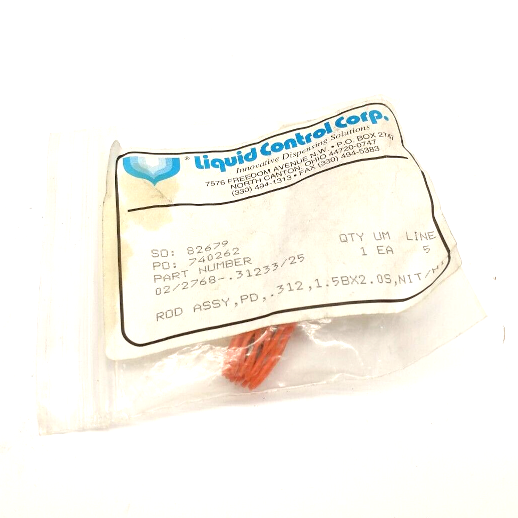 Fluid Control Corp. GRACO 02/2768-.31233/25 Rod Assy, PD, .312, 1.5Bx2.0S, NIT - Maverick Industrial Sales