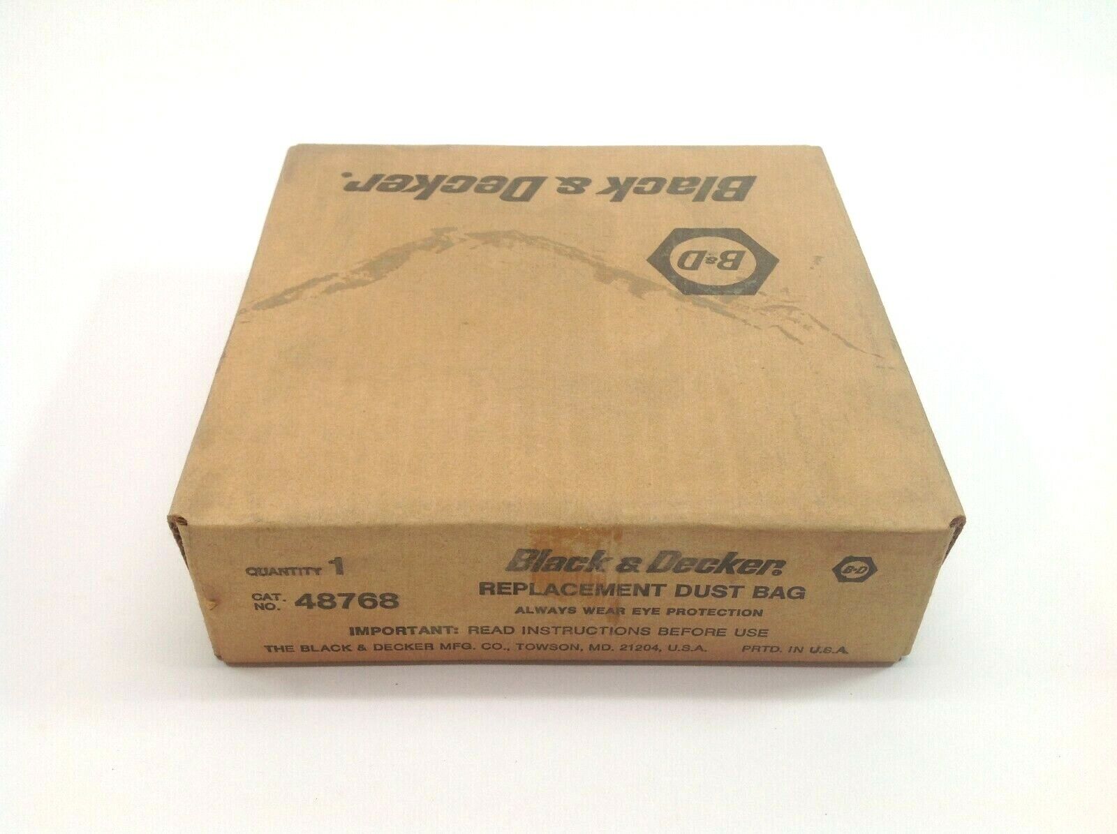 48768 | Black & Decker Replacement Dust Bag - New - Maverick Industrial Sales
