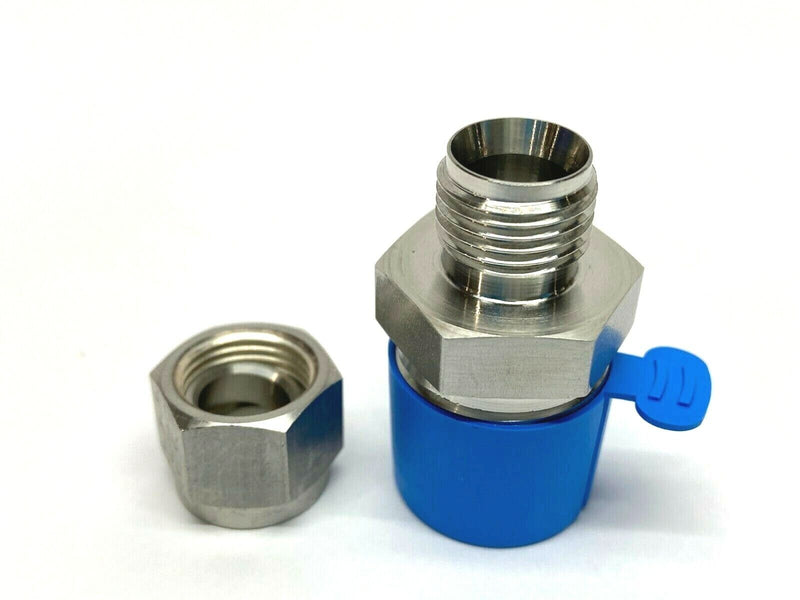 Bilok DCT-6-8-SS Stainless Steel Male NPT Connector 3/8" Tube OD to 1/2" NPT - Maverick Industrial Sales