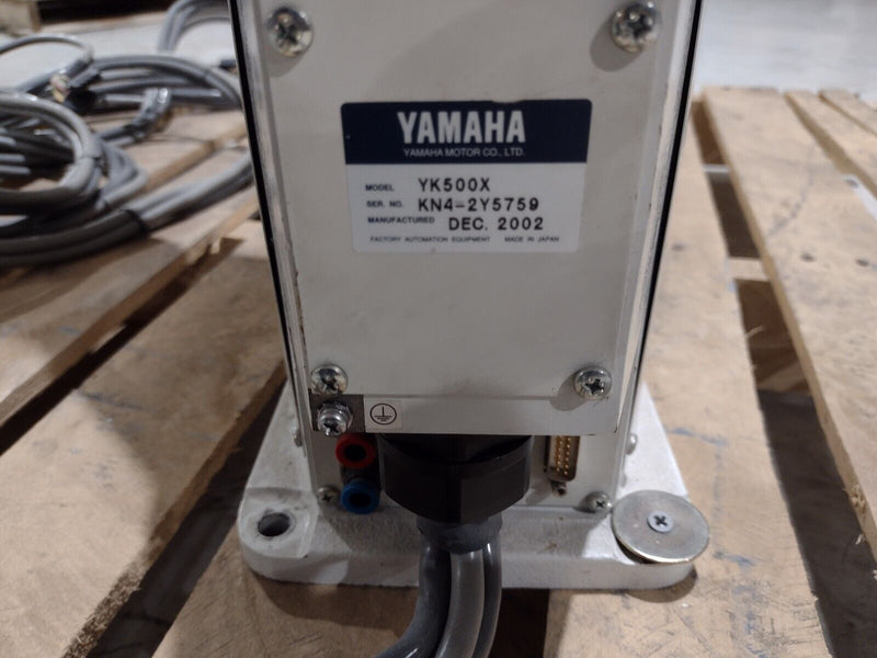 Yamaha YK500X High Speed Scara Robot SER KN4-2Y5759 - Maverick Industrial Sales
