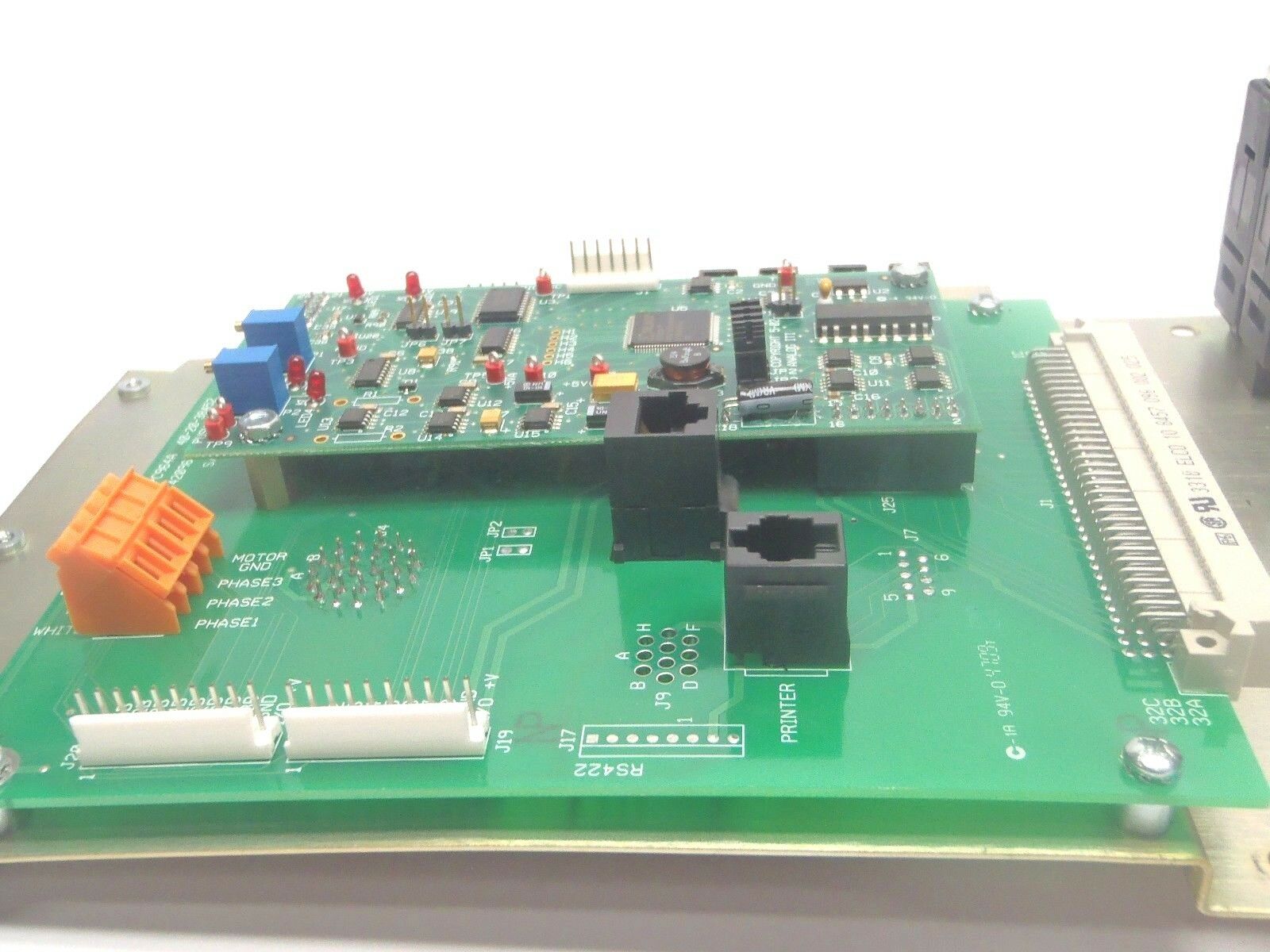 CP TechMotive PC964A 40-20-38452 & PC965D ITI Board CS2700 Back Panel Assembly - Maverick Industrial Sales