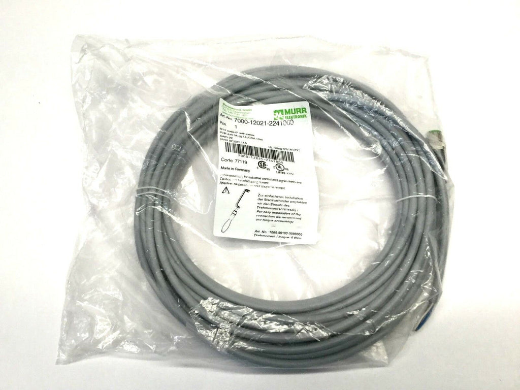 Murr Elektronik 7000-12021-2241000 M12 Male Cable AWG 22 – Maverick ...