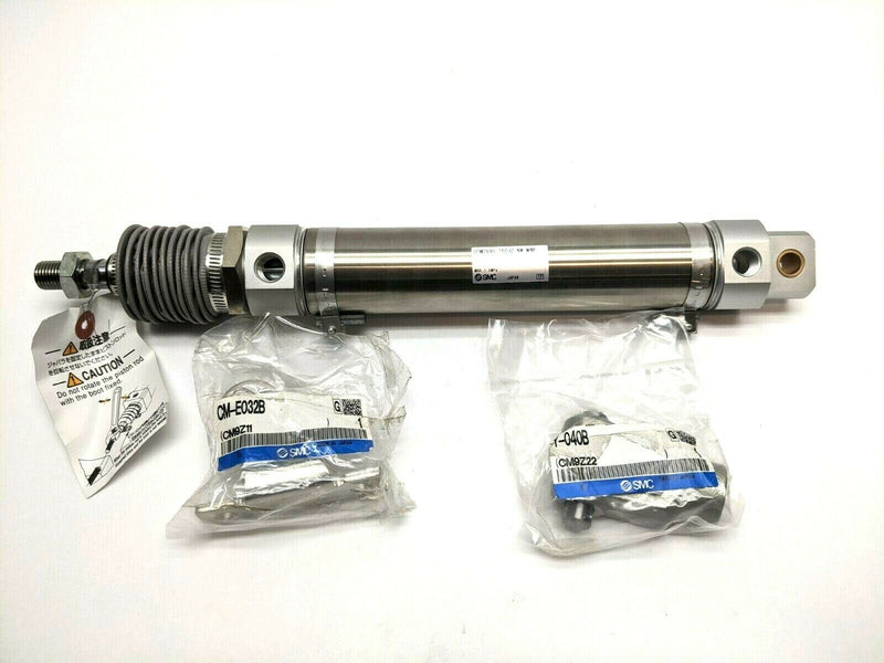 SMC CDM2V40-150JZ-NW-M9P Pneumatic Cylinder w/ Mounts - Maverick Industrial Sales