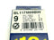 Grafoplast BL117M09BW Wiremarker Strips PKG OF 7 - Maverick Industrial Sales