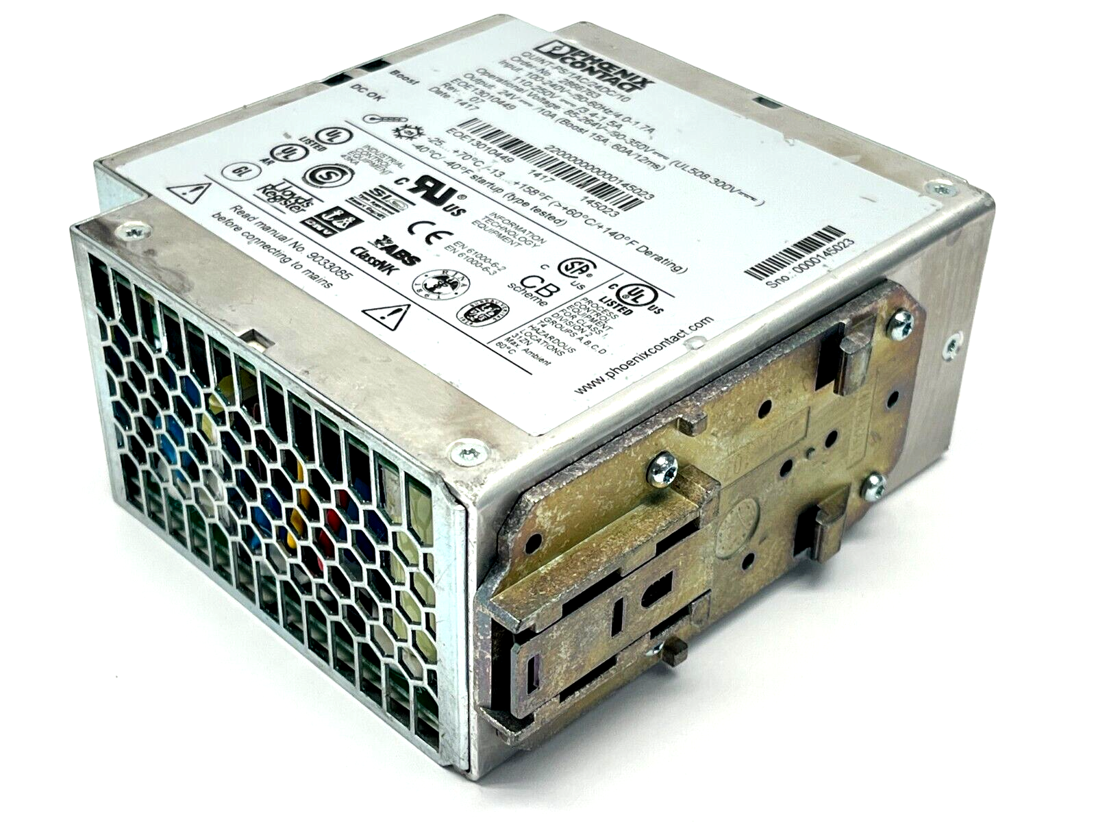 Phoenix Contact QUINT-PS/1AC/24DC/10 Power Supply Unit 2866763 - Maverick Industrial Sales