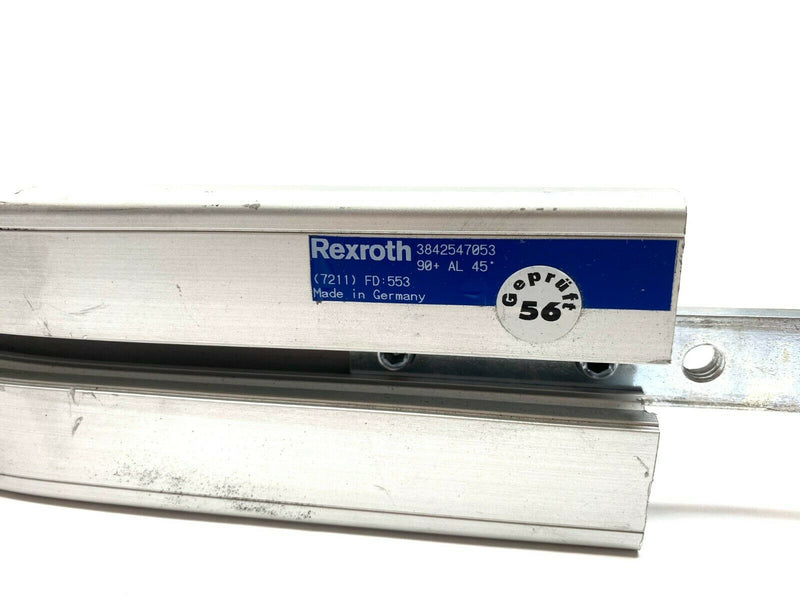 Bosch Rexroth 3842547053 Conveyor Curve Wheel 90+ AL 45 Degree RAIL ONLY - Maverick Industrial Sales