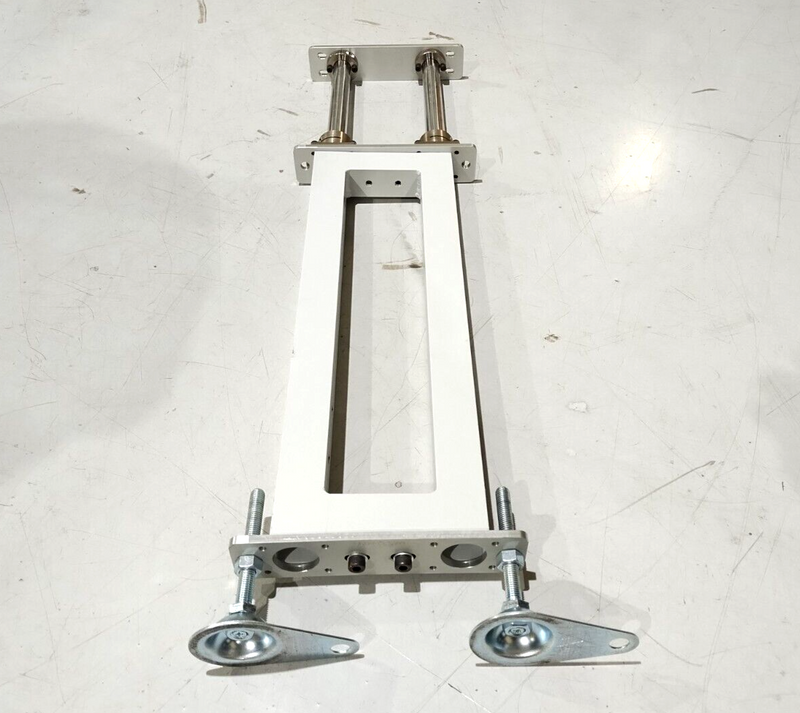 MiSUMi WA Conveyor Support Stands/Legs With Adjustable Feet & Height, H-Type - Maverick Industrial Sales