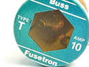 Bussmann T10 Fusetron Dual-Element Time Delay Fuse 10A LOT OF 2 - Maverick Industrial Sales