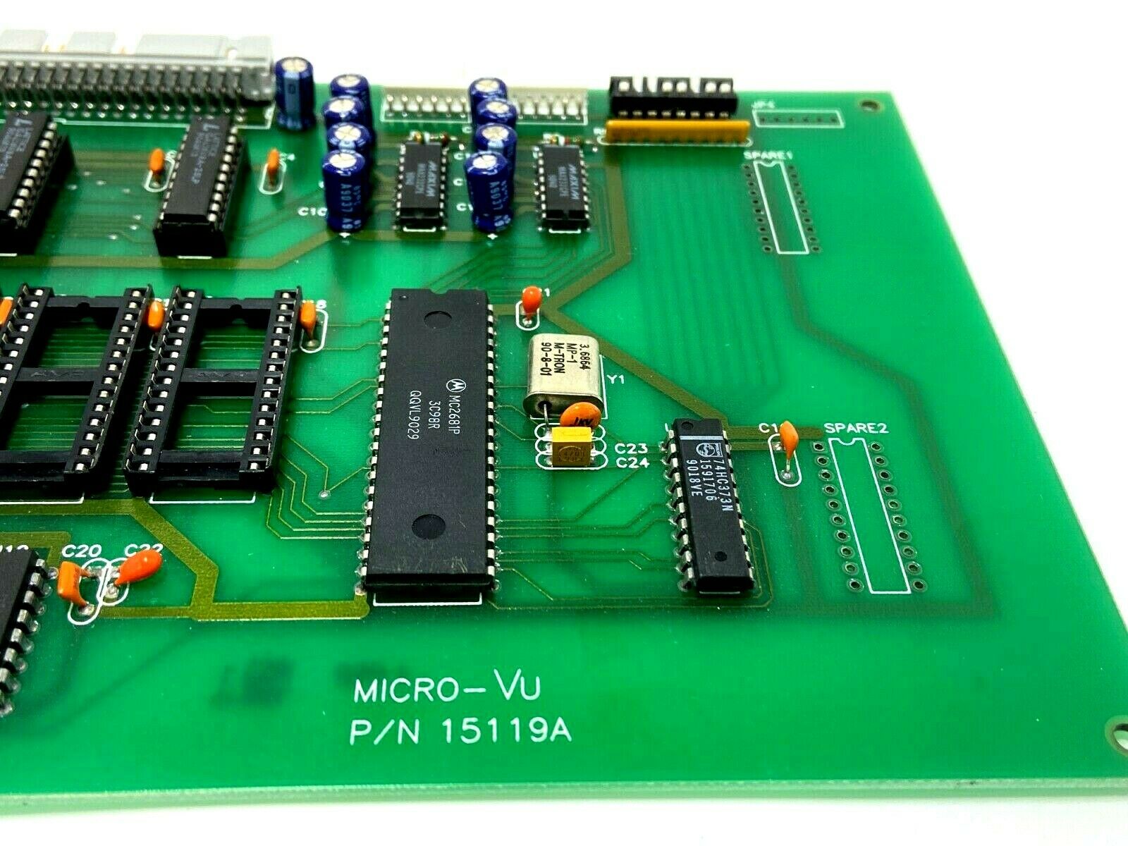 Micro-Vu 15119A Printed Circuit Board for Vector 12 x 12A Measurement Machine - Maverick Industrial Sales