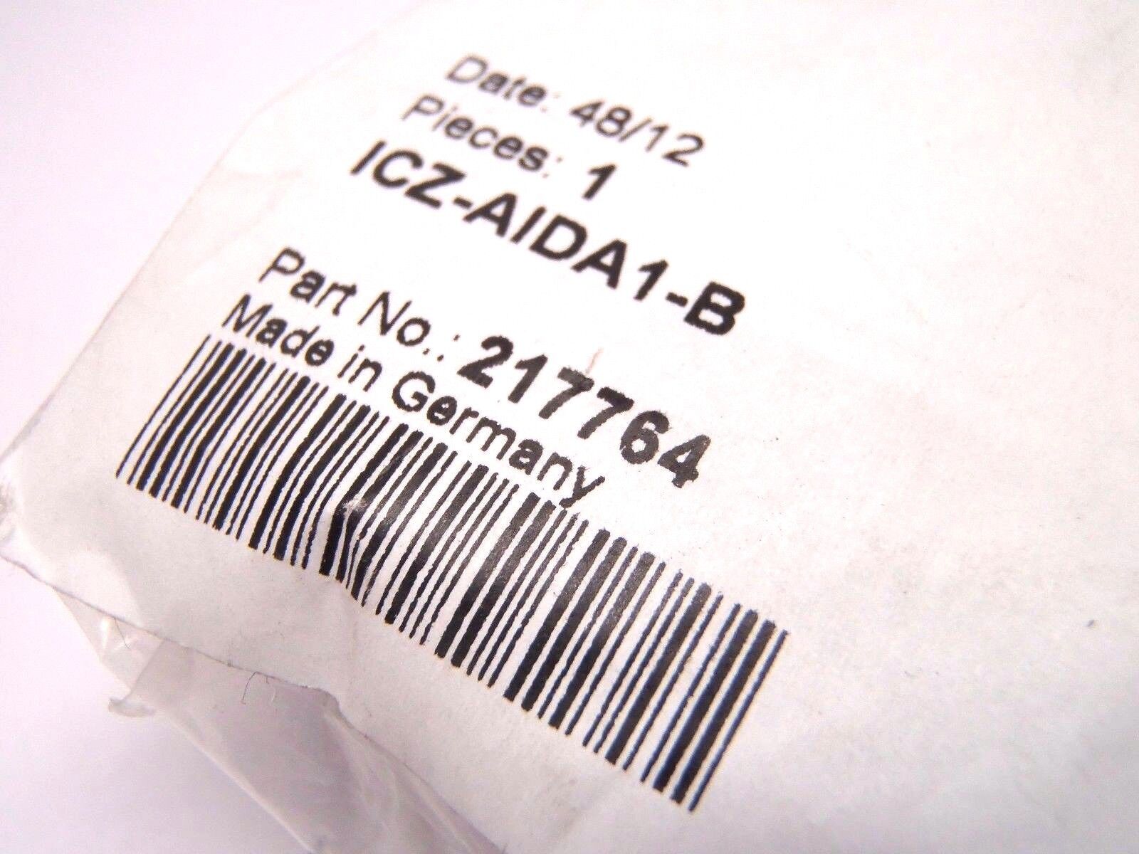 Pepperl and Fuchs ICZ-AIDA1-B Blind Plug Connector 217764 - Maverick Industrial Sales