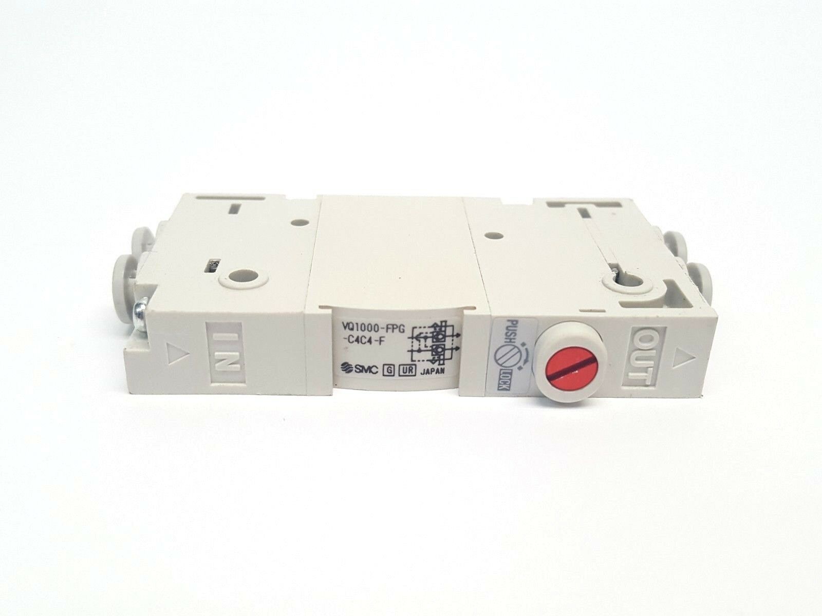 SMC VQ1000-FPG-C4C4-F Check Block Perfect Double 4mm Fittings - Maverick Industrial Sales
